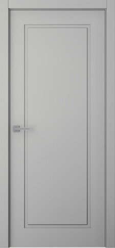 Межкомнатная дверь Стелла 1 Эмаль пепельный - фото