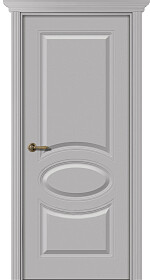 Межкомнатная дверь Элина Эмаль пепельный - фото