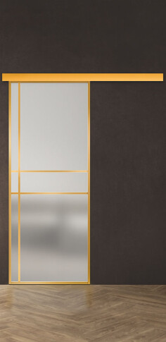 Межкомнатная дверь Спейс Ап 6 Gold - фото