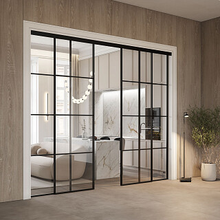 Алюминиевые перегородки