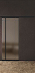 Межкомнатная дверь Спейс Ап 8 Black - фото Межкомнатная дверь Спейс Ап 8 Black - фото