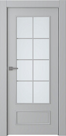 Межкомнатная дверь Ламира 5 Эмаль пепельный - фото Межкомнатная дверь Ламира 5 Эмаль пепельный - фото