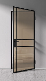 Межкомнатная дверь Спейс Апр 6 Black - фото