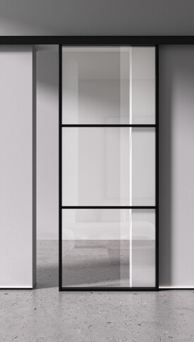 Межкомнатная дверь Спейс Ап 2 Black - фото