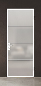 Межкомнатная дверь Спейс Апр 3 White - фото