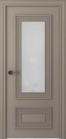 Межкомнатная дверь Палаццо 2 Эмаль мокко - фото Межкомнатная дверь Палаццо 2 Эмаль мокко - фото