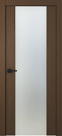 Дв.полотно Пвдоф "Лайнвуд 1 202" Орех 2,0-0,7 Мателюкс Белый Каленый Распашная