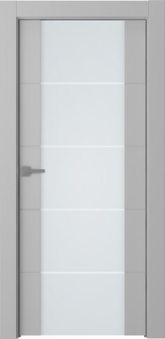 Межкомнатная дверь Arvika 202 Эмаль пепельный - фото