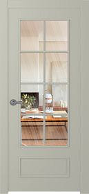 Межкомнатная дверь Ламира 5 Эмаль шёлк - фото