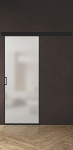 Межкомнатная дверь Спейс Ап 1 Black - фото