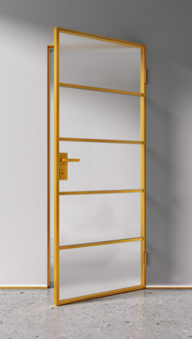 Межкомнатная дверь Спейс Апр 4 Gold - фото