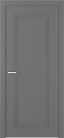 Межкомнатная дверь Либра 1 Эмаль графит - фото