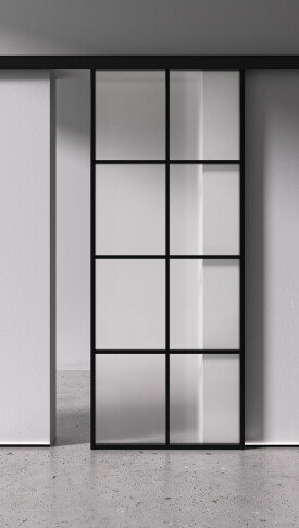 Межкомнатная дверь Спейс Ап 5 Black - фото