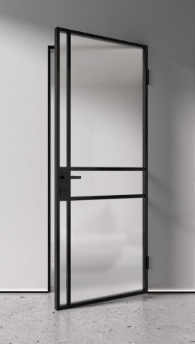 Межкомнатная дверь Спейс Апр 6 Black - фото