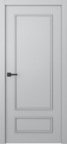 Межкомнатная дверь Ламира 5 Эмаль пепельный - фото Межкомнатная дверь Ламира 5 Эмаль пепельный - фото