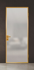 Межкомнатная дверь Спейс Апр 1 Gold - фото Межкомнатная дверь Спейс Апр 1 Gold - фото