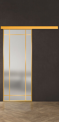 Межкомнатная дверь Спейс Ап 8 Gold - фото