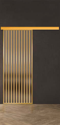 Межкомнатная дверь Спейс Ап 10 Gold - фото