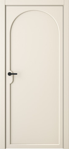Межкомнатная дверь Триумф 1 Эмаль жемчуг - фото