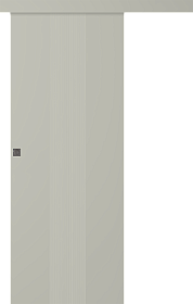 Межкомнатная дверь Ивент 1 Эмаль шёлк Купе - фото