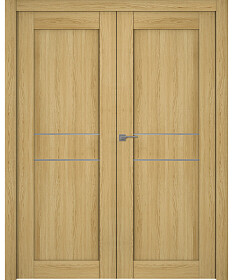 Межкомнатная дверь Avon 07 2Hn Дуб шегги Двойная - фото Межкомнатная дверь Avon 07 2Hn Дуб шегги Двойная - фото