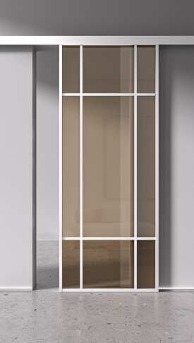 Межкомнатная дверь Спейс Ап 7 White - фото