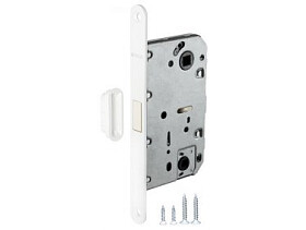 Защелка врезная MAGNET M96WC-50 WH-19 белый (new plate) фото