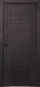 Межкомнатная дверь Лайнвуд Люкс Чёрный абрикос - фото