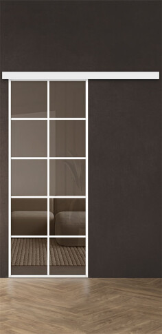 Межкомнатная дверь Спейс Ап 9 White - фото