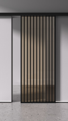 Межкомнатная дверь Спейс Ап 10 Black - фото