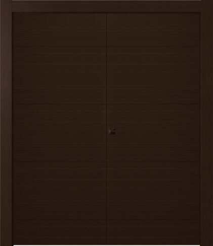 Межкомнатная дверь Лайнвуд 2 Венге Двойная - фото