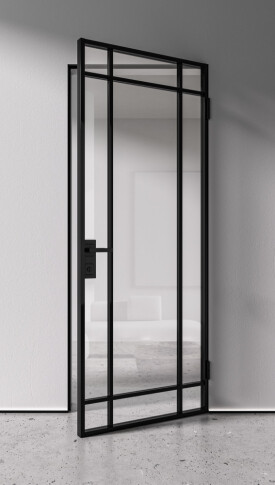 Межкомнатная дверь Спейс Апр 8 Black - фото