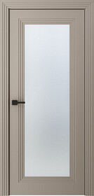 Дв.полотно Пвдощ "Левел 1" Эмаль Мокко 2,0-0,6 Мателюкс Белый Каленый Распашная