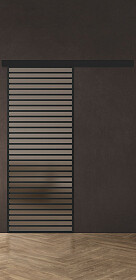 Межкомнатная дверь Спейс Ап 11 Black - фото