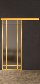 Межкомнатная дверь Спейс Ап 8 Gold - фото