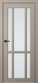 Межкомнатная дверь Нео 2 Эмаль мокко - фото