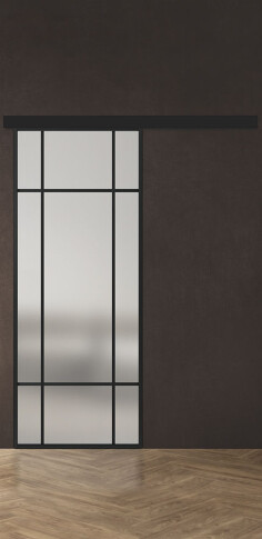 Межкомнатная дверь Спейс Ап 7 Black - фото