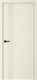 Межкомнатная дверь Прая Эмаль шампань - фото