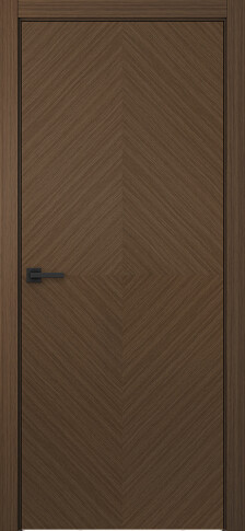 Межкомнатная дверь Лайнвуд 6 Орех - фото
