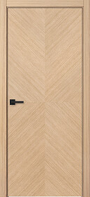 Межкомнатная дверь Лайнвуд 5 Дуб светлый - фото