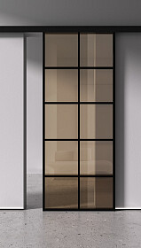 Межкомнатная дверь Спейс Ап 9 Black - фото