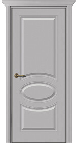 Межкомнатная дверь Элина Эмаль пепельный - фото