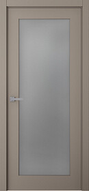 Межкомнатная дверь Стелла 1 Эмаль мокко - фото Межкомнатная дверь Стелла 1 Эмаль мокко - фото