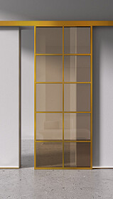 Межкомнатная дверь Спейс Ап 9 Gold - фото