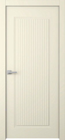 Межкомнатная дверь Белла 1 Эмаль шампань - фото