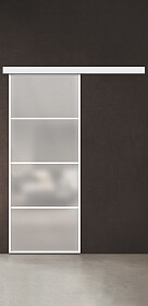 Межкомнатная дверь Спейс Ап 3 White - фото