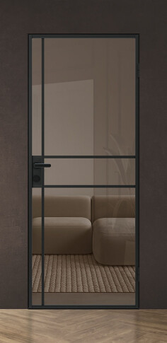 Межкомнатная дверь Спейс Апр 6 Black - фото