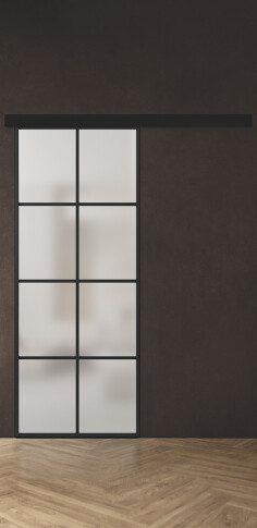 Межкомнатная дверь Спейс Ап 5 Black - фото