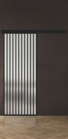 Межкомнатная дверь Спейс Ап 10 Black - фото