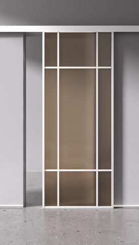 Межкомнатная дверь Спейс Ап 7 White - фото